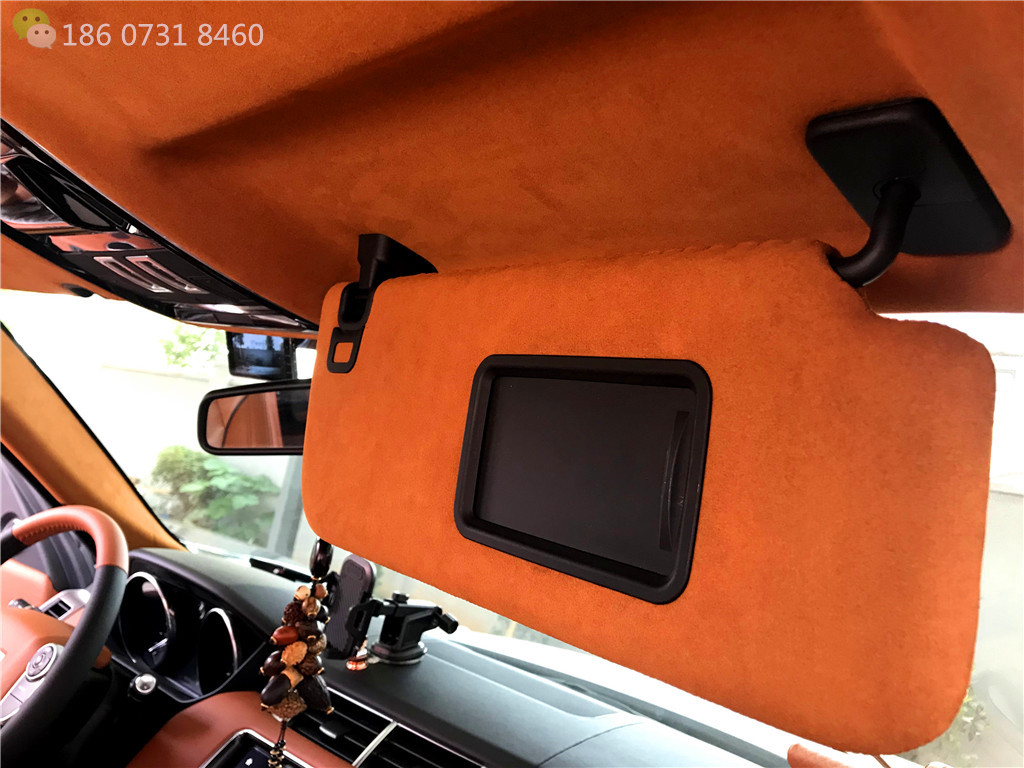 路虎内饰草莓污视频网站｜路虎顶棚蒙咖色麂皮