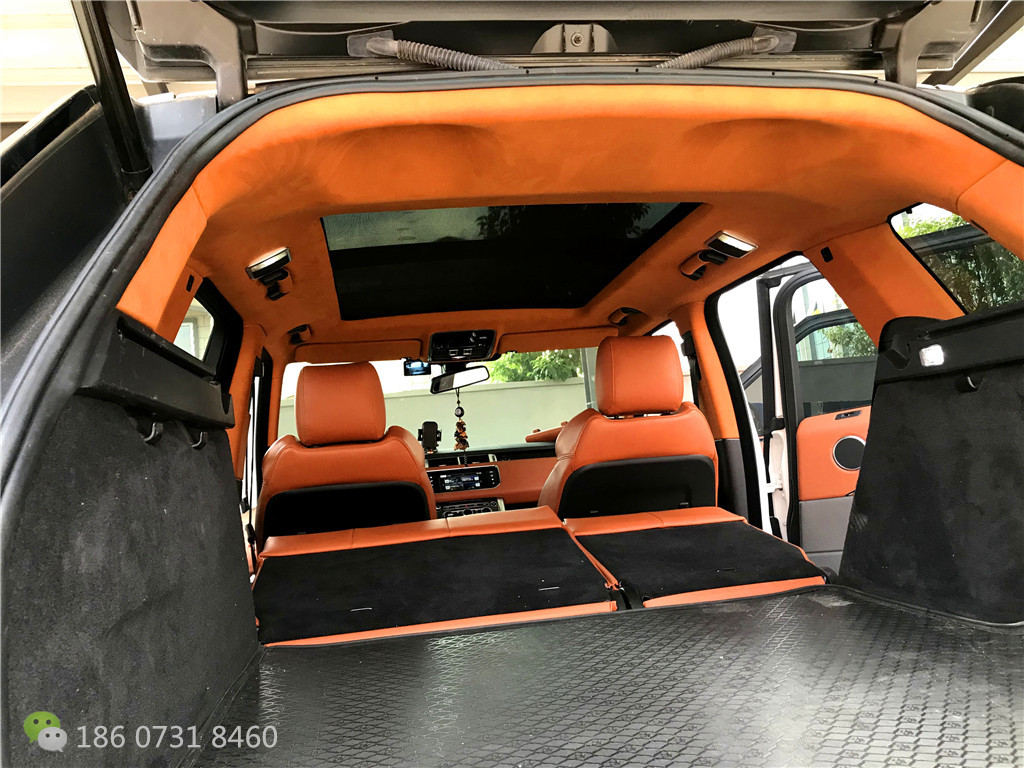 路虎内饰草莓污视频网站｜路虎顶棚蒙咖色麂皮