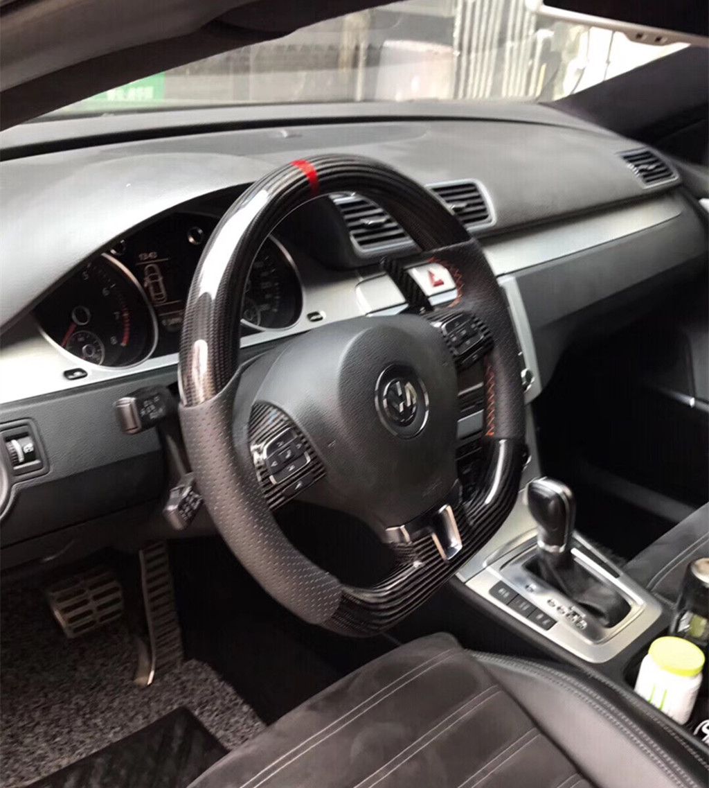 大众CC方向盘草莓污视频网站碳纤维